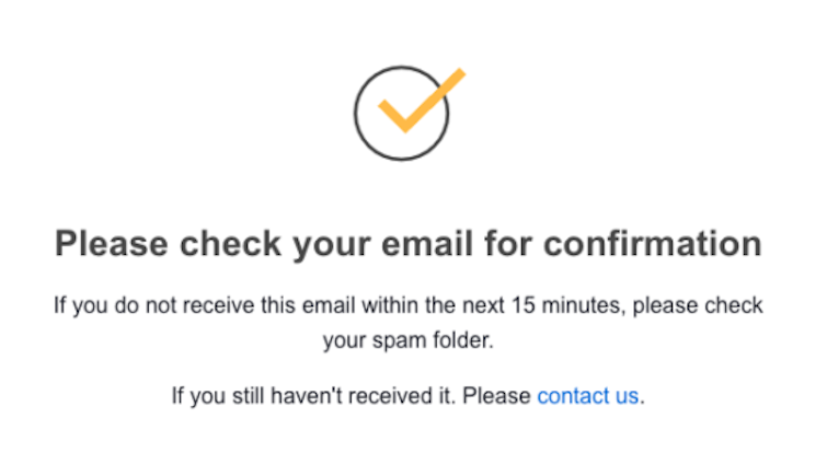 How to opt out of Information.com - Confirm deletion