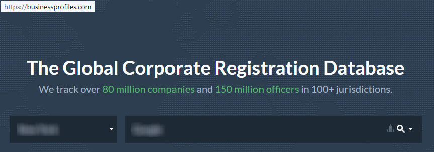 How to opt out of BusinessProfile — Search for your record and copy the business URL — Step 1