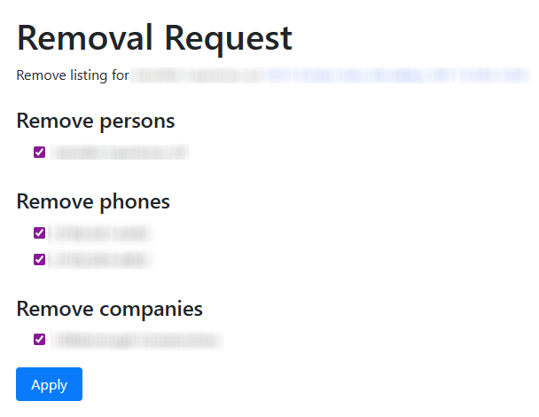 How to opt out of ClustrMaps — Confirm deletion — Step 1