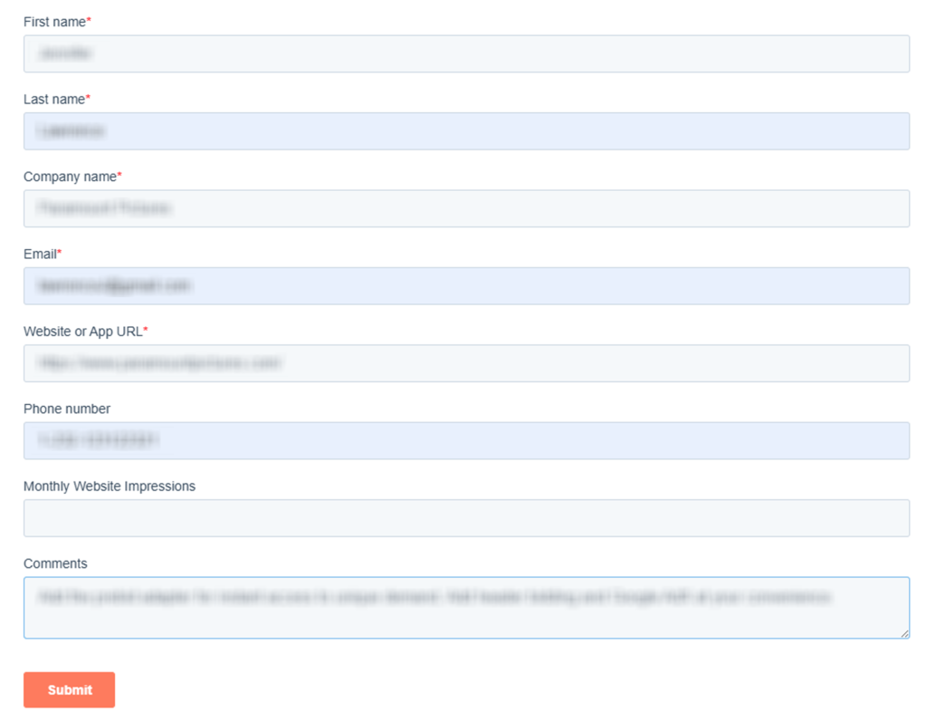 How to opt out of PubWise — Submit your identifiers (email/phone + CAPTCHA)