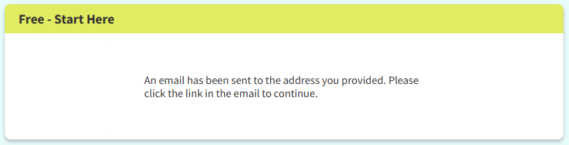 How to opt out of PeopleLookup — Verify your inbox contact — Step 2