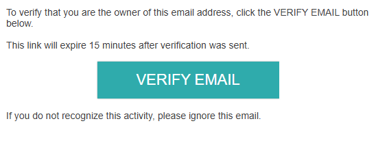How to opt out of PeopleLookup — Verify your inbox contact — Step 3